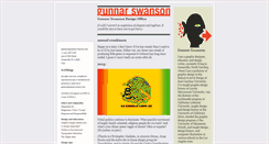Desktop Screenshot of gunnarswanson.com